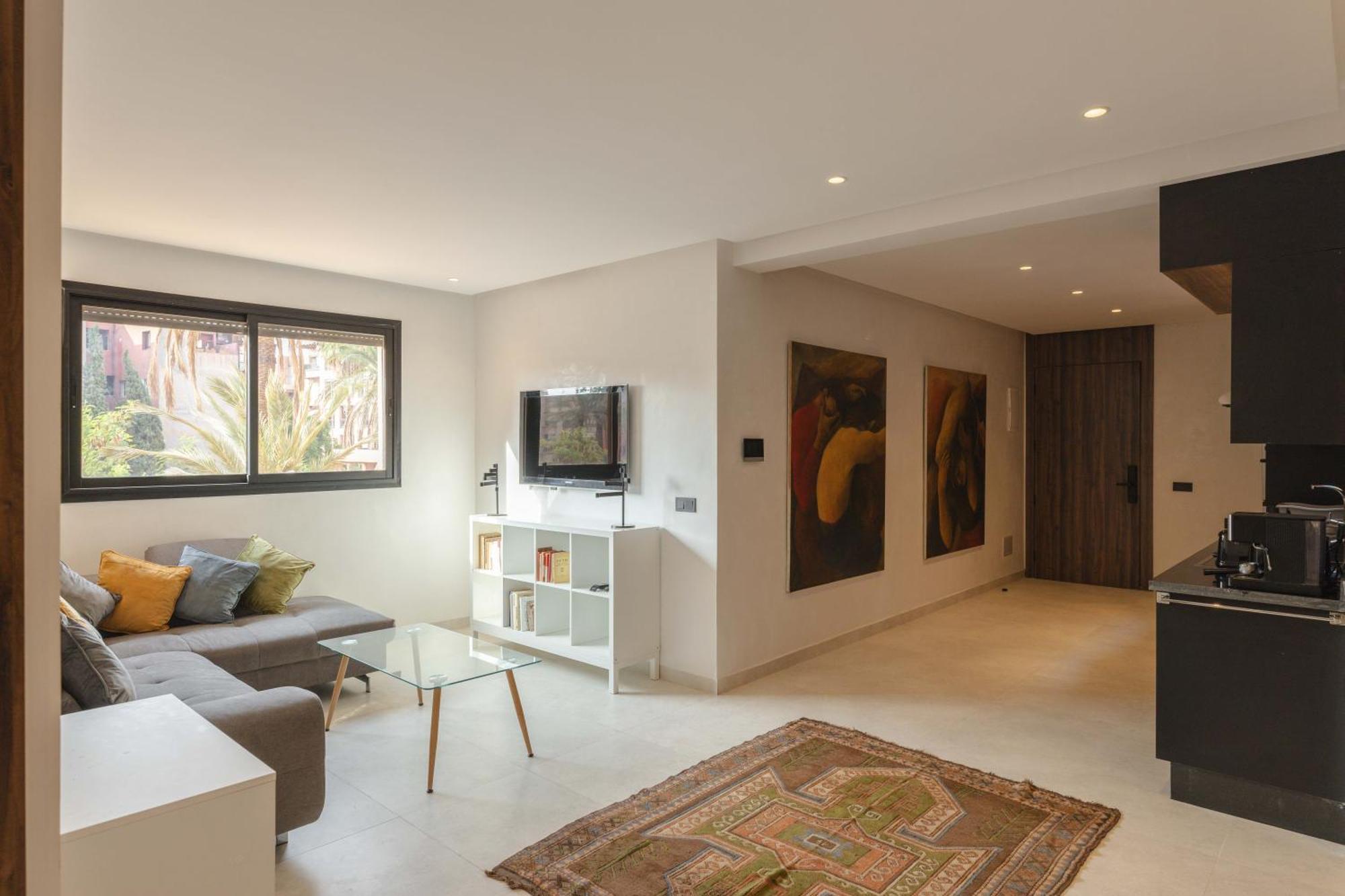 Appartement Uniquement Familial 2 Chambres Spacieux Cosy, Calme Marakéš Exteriér fotografie
