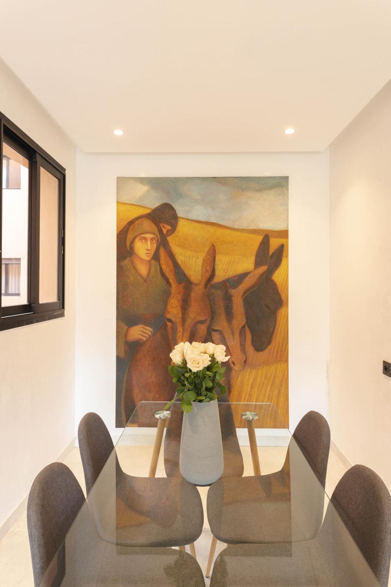Appartement Uniquement Familial 2 Chambres Spacieux Cosy, Calme Marakéš Exteriér fotografie